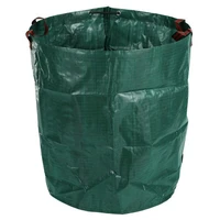 270l garden waste bag large strong waterproof heavy duty reusable foldable rubbish grass sack