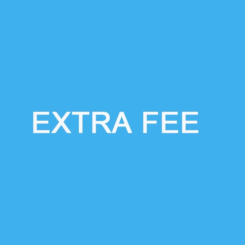 

shipping fee of extra