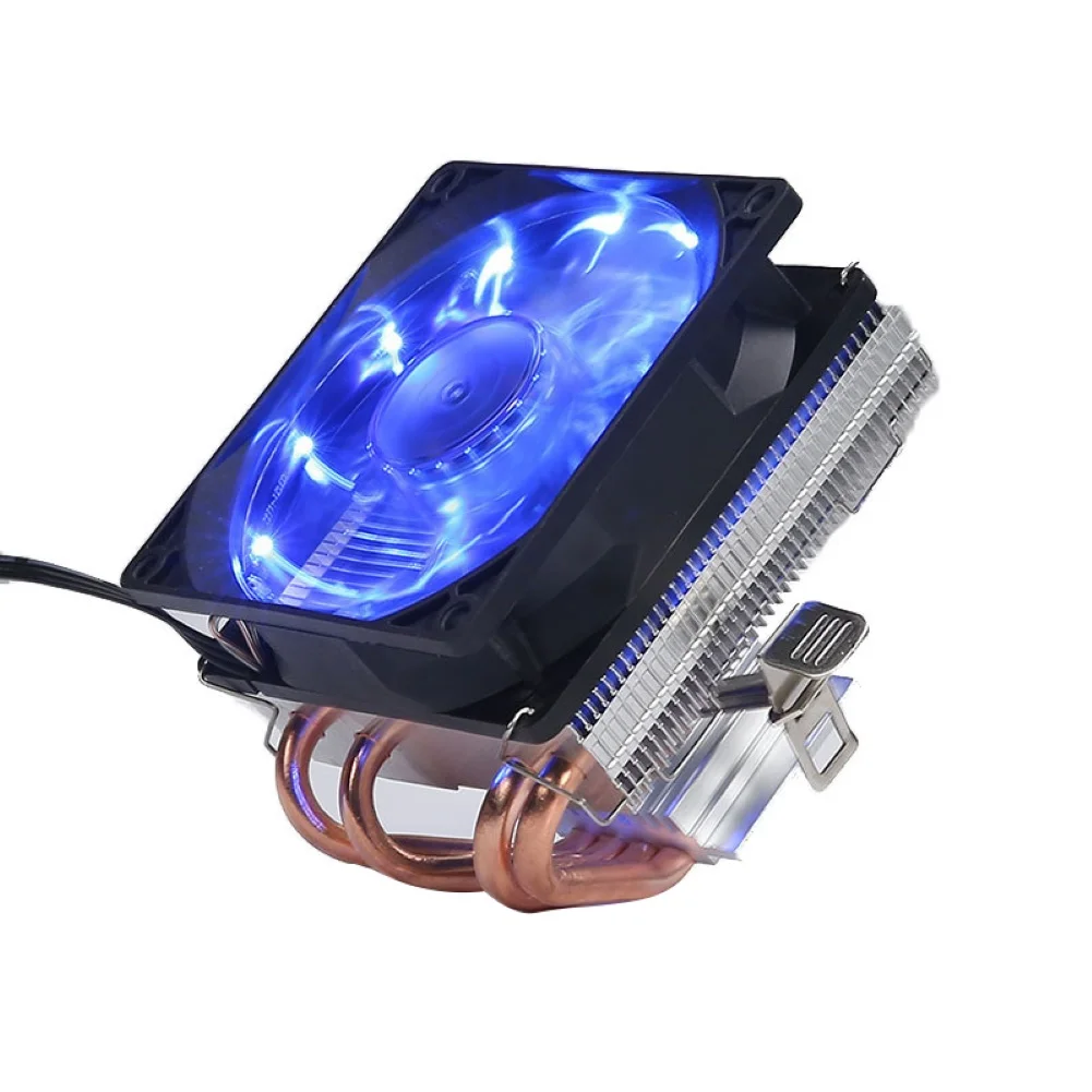 

CPU Fan 4 Copper Heatpipes CPU Cooler Radiator Cooling Fan for A-MD I-ntel /775/1150/1155/1151/1156/1366 heatsink cooler