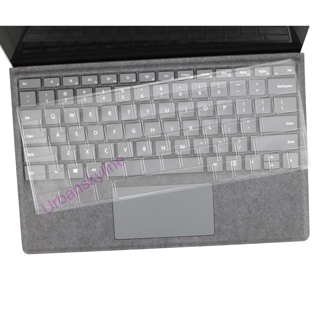 Чехол для клавиатуры Surface Pro 7 6 5 4 3 2X7 + ноутбука Microsoft GO Book 1 2 RT силиконовая пленка из