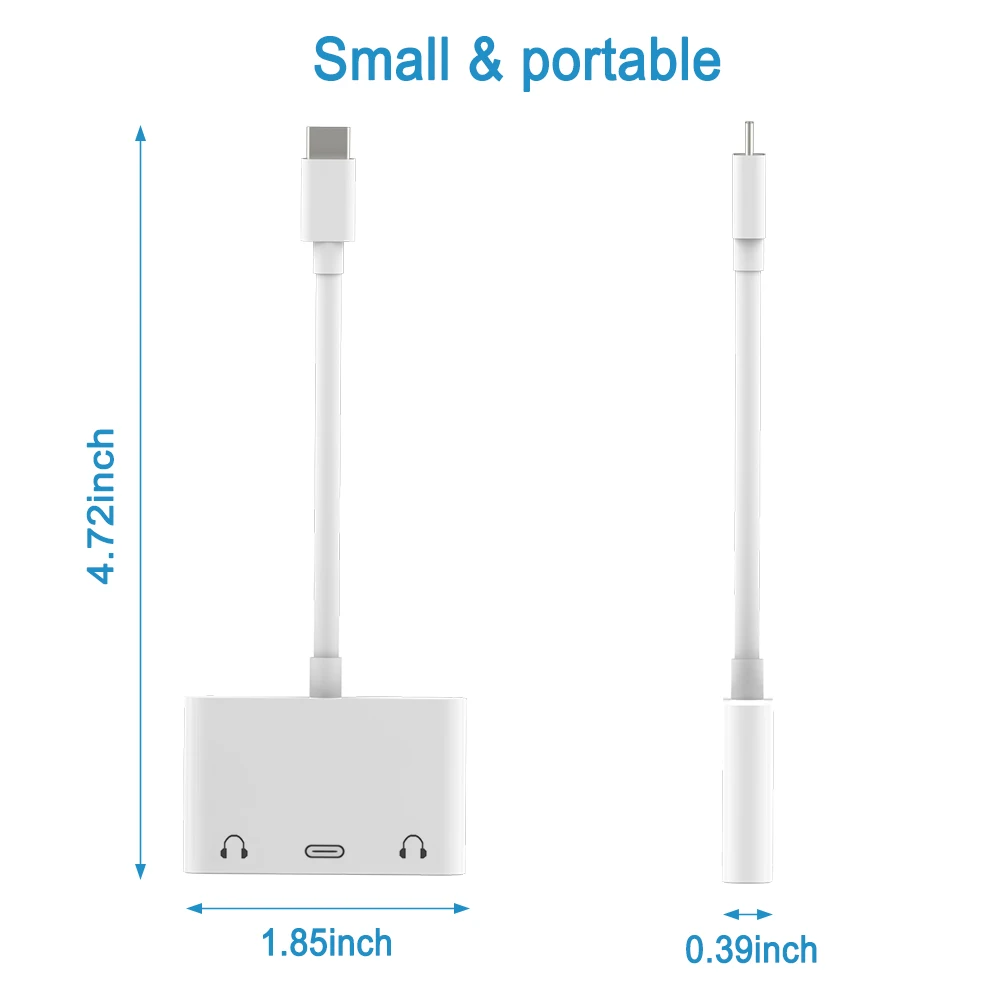 usb c к двойному 35 мм aux разъему для
