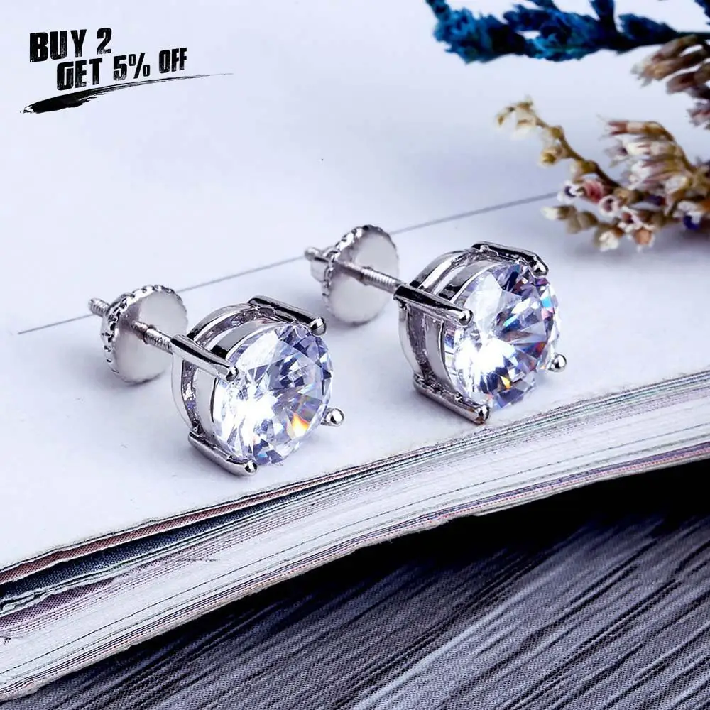 JINAO позолоченные/серебряные покрытые сверкающими микрозакрепками большие