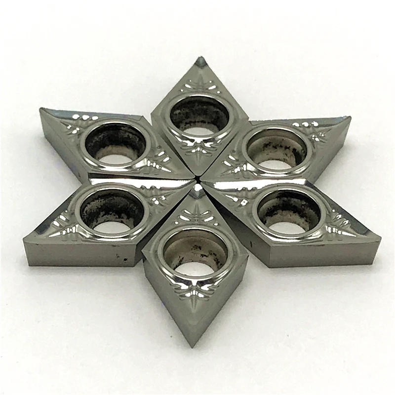 Herramienta de corte de aluminio DCGT11T304 AK H01, herramienta de torneado, herramientas de torneado de carburo de madera, herramienta de torno de CNC DCGT 11T304, inserto de torneado