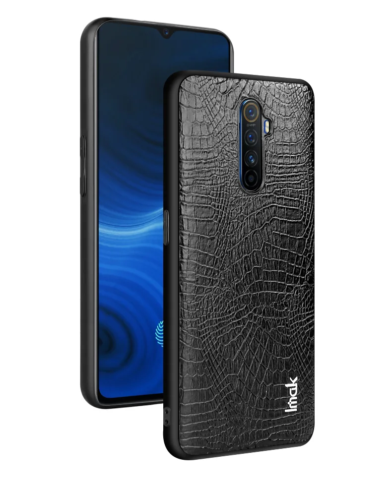Для Realme X2 Pro Imak LX-5 из искусственной кожи чехол для OPPO Reno Ace задняя крышка чехол защитная пленка