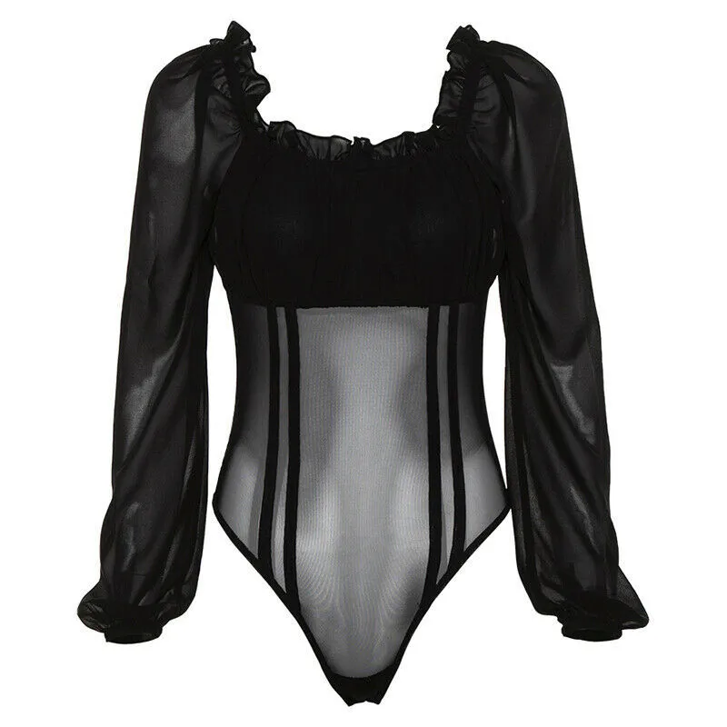 Модное женское сексуальное Бандажное боди элегантный комбинезон без бретелек с