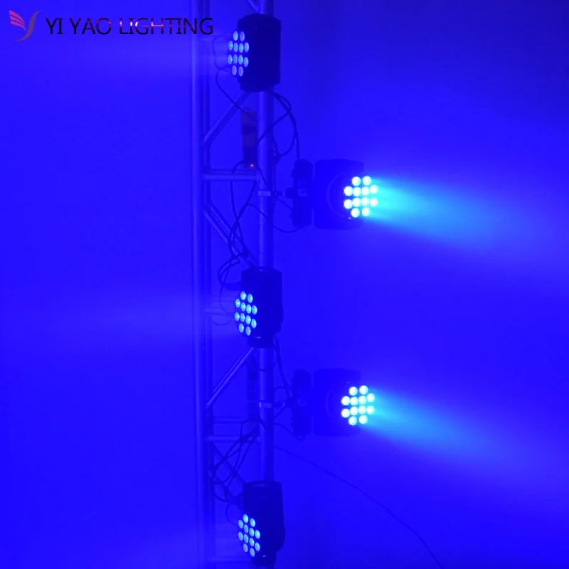 7X12W светодиодный излучающий светильник s 12x12w СИД Moving головной луч с 15 Dmx Каналы и