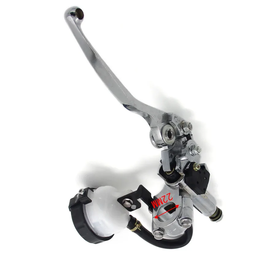 22 мм главный тормозной цилиндр рычаг для Honda AX 1 NX250 CB250 JADE250 Hornet250 CBR250 MC19 VT250 Spada 250