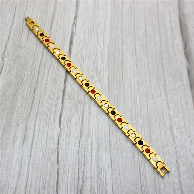 

Trendy Charm Gold Color Herringbone Pattern Chain Bracelet For Women Ladies Fashion Jewelry Wholesale 9mm Stainless Steel Bangle