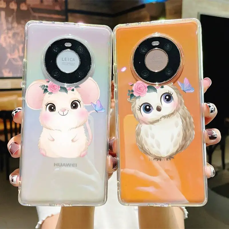 

Animal flower Phone Case For Huawei P 20 30 40 pro lite Psmart2019 Honor 8 10 20 Y5 6 2019 Nova3E