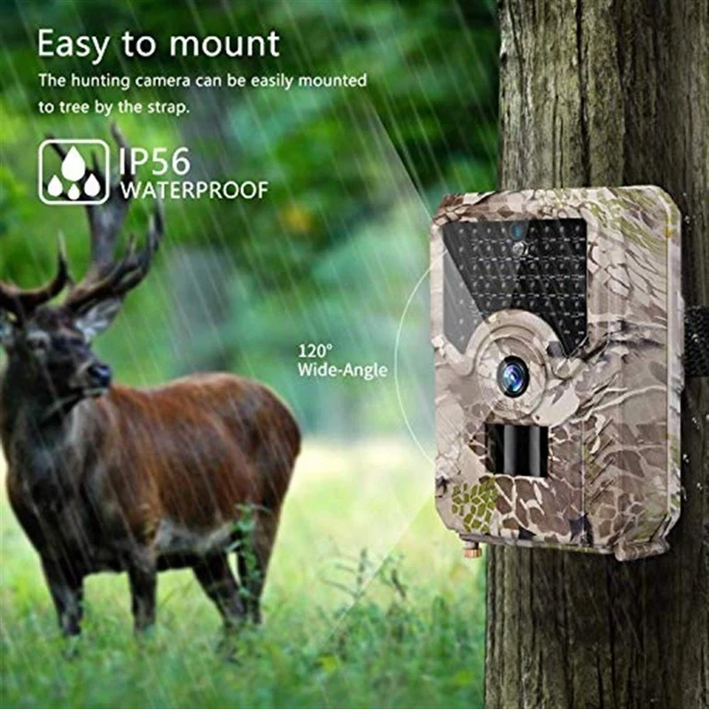 Trail Game Camera 1080P Hd Ir Led охотничья камера водонепроницаемая дикая природа 950нм Infared