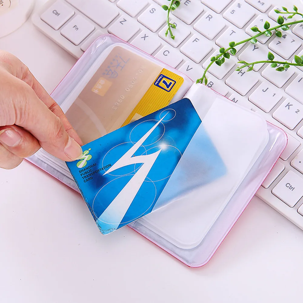 

New Design Simple Cards Package Credit Card Business Holder Wallet Jewelry Packages Women Men Metal Cardholder Anti Protect Clip