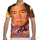 Мужская и женская футболка с принтом Deep Dark, с надписью Gachimuchi, для мальчиков и девочек, летняя футболка с коротким рукавом