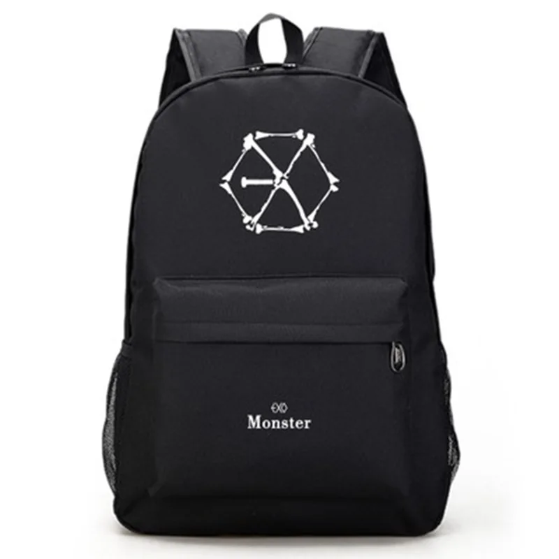 EXO World Tour The War power Of Music обычный 3 альбома EX➬T Monster Lucky One рюкзак с принтом LJ212 | Багаж