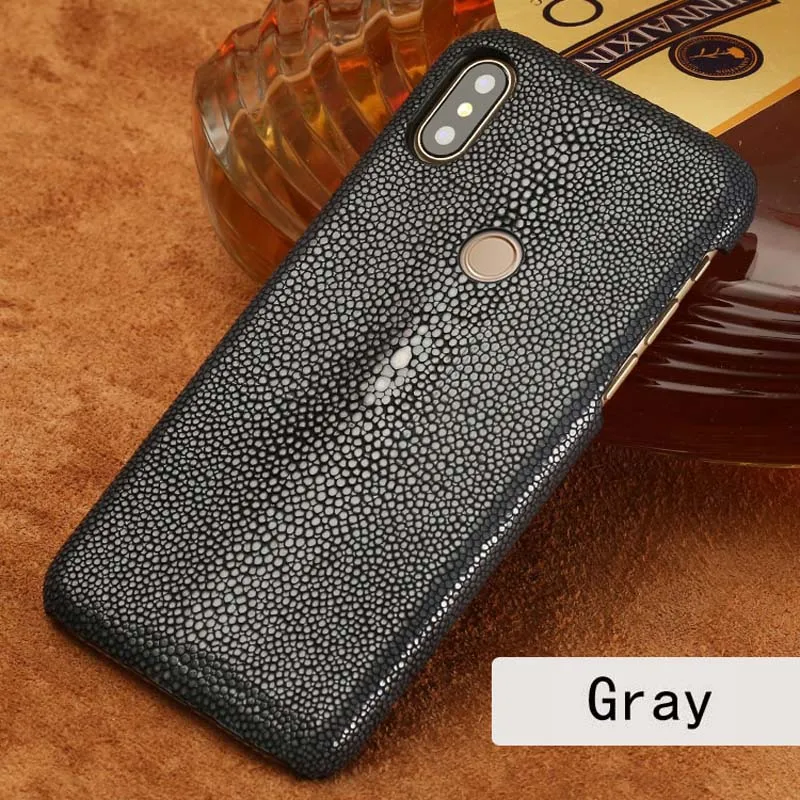 Gray Чехол для телефона для Xiaomi mi 9 8 se 9T A1 A2 A3 lite Y3 Poco F1 Max 2 3 чехол для Red mi 7a Note 5, 6, 7, 8 Pro Real с изображением жемчуга рыбьей чешуи чехол - Цвет: Gray