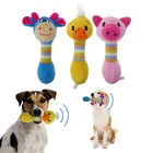 Искусственные игрушки для щенков, собак, плюшевые игрушки со звуком, жевательные игрушки, игрушки для собак большого размера, игрушки для щенков