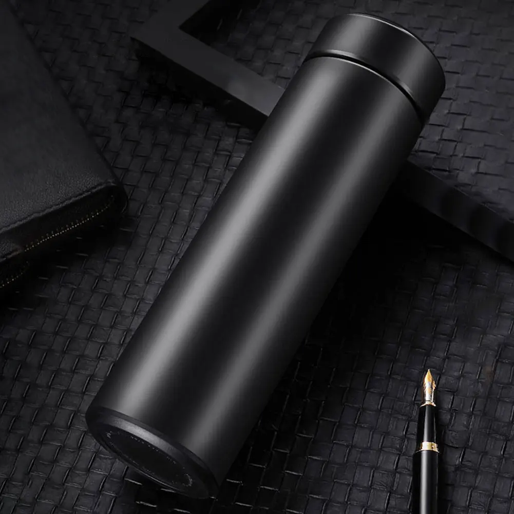 

500ml Stainless Steel Double Wall Heat Preservation Cup Vacuum Bottle Coffee Cup Travel Drink Bottle Home Outdoor