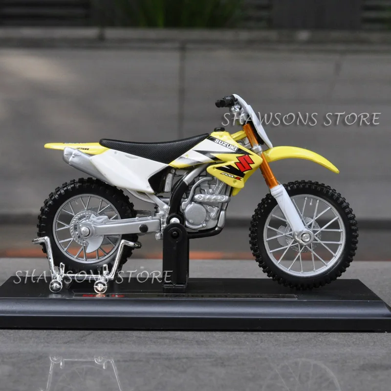 Литые игрушечные модели Maisto 1:18 Suzuki RM Z 250 копия миниатюрного мотоцикла|maisto 1:18|miniature