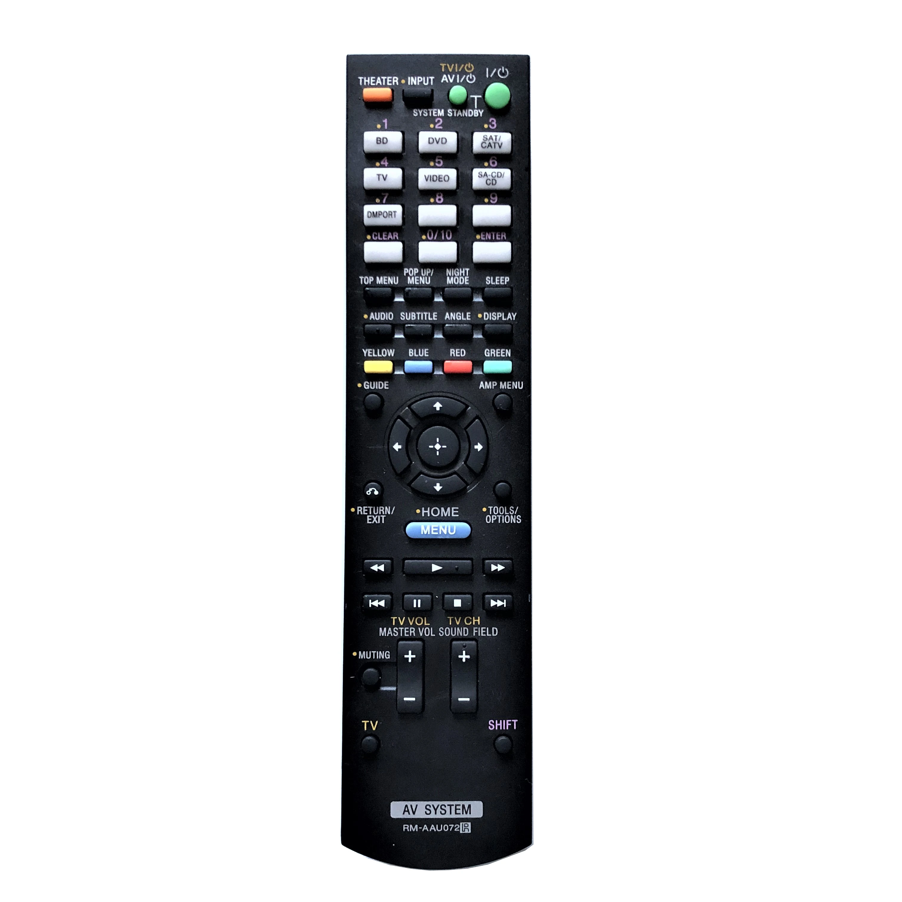 

Remote Control For SONY RM-AAU072 AV SYSTEM HT-AS5 RM-AAU074 HT-CT150