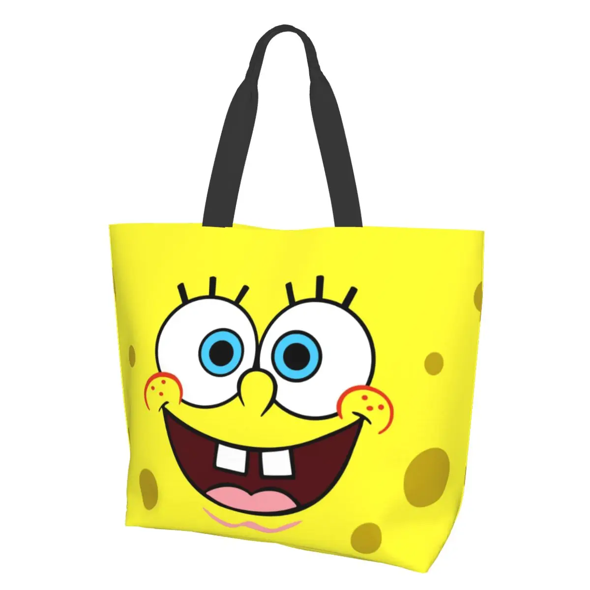 

Sponge1 Сумки-холсты Для женщин сумки через плечо Kawaii аниме Ins сумка для покупателей