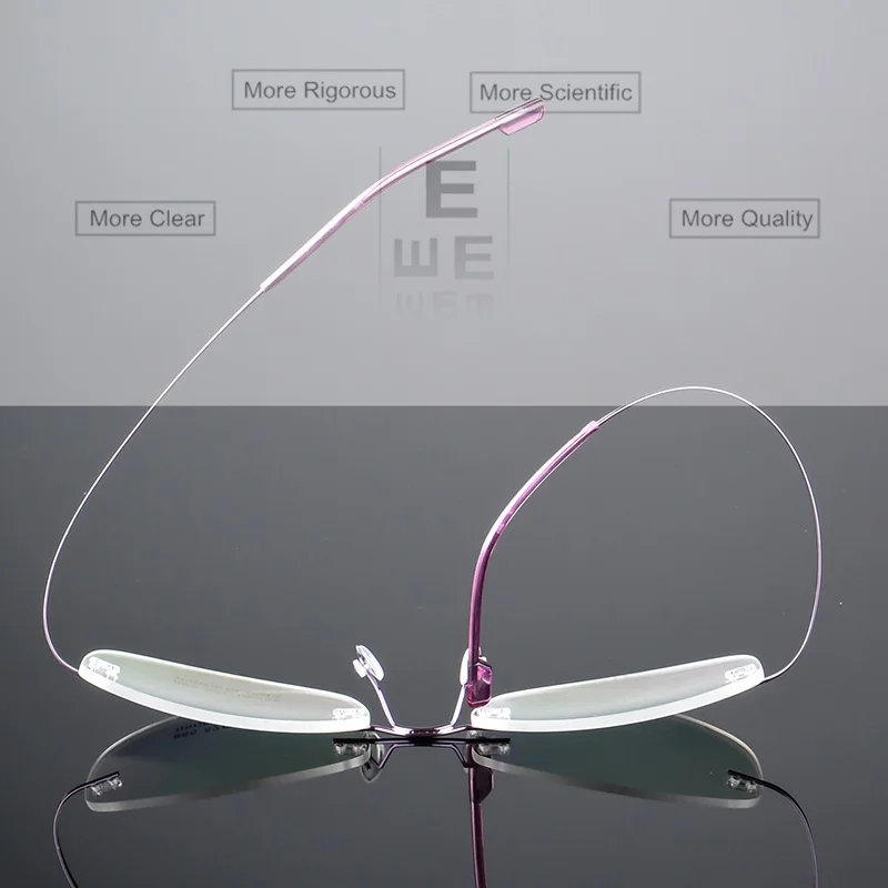 Очки для чтения без оправы SUMONDY SPH от 0 до + 6 мужские и женские очки из титанового