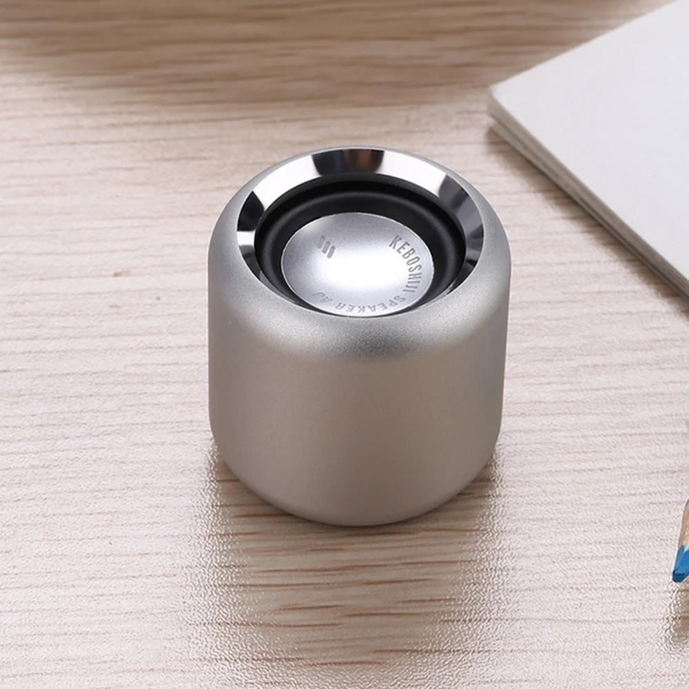 Мини легкая Портативная колонка беспроводной bluetooth сабвуфер Hi Fi 360 градусный