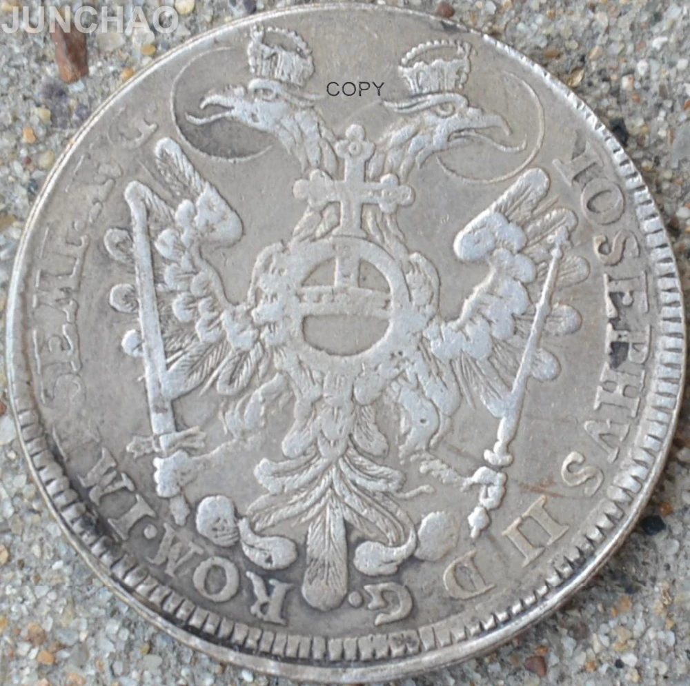 Монеты из Германии 1765SR серебряная копия монеты Thaler Nurnberg вид на город X. Эйне Фейн