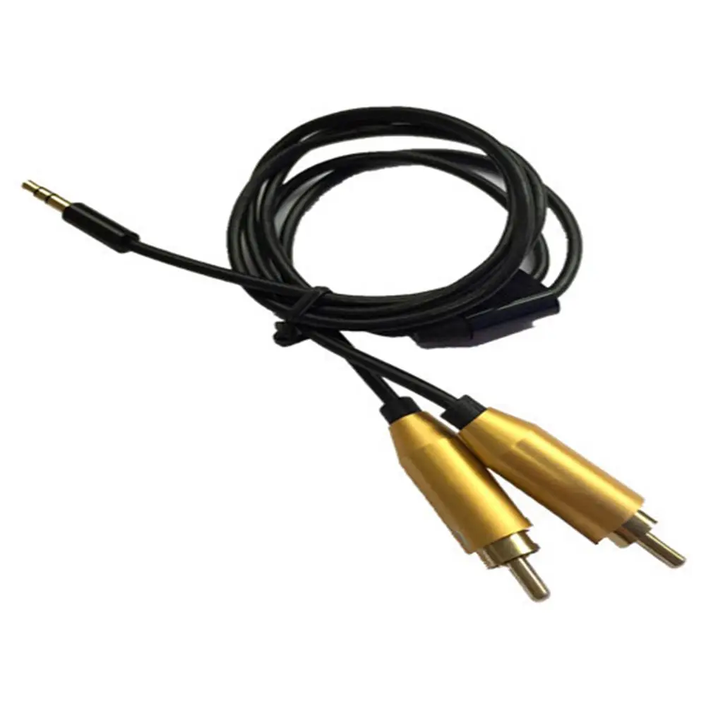 3 5 мм до 2RCA кабель RCA аудио штекер-штекер 2 rca aux для усилителя телефона Edifer домашний