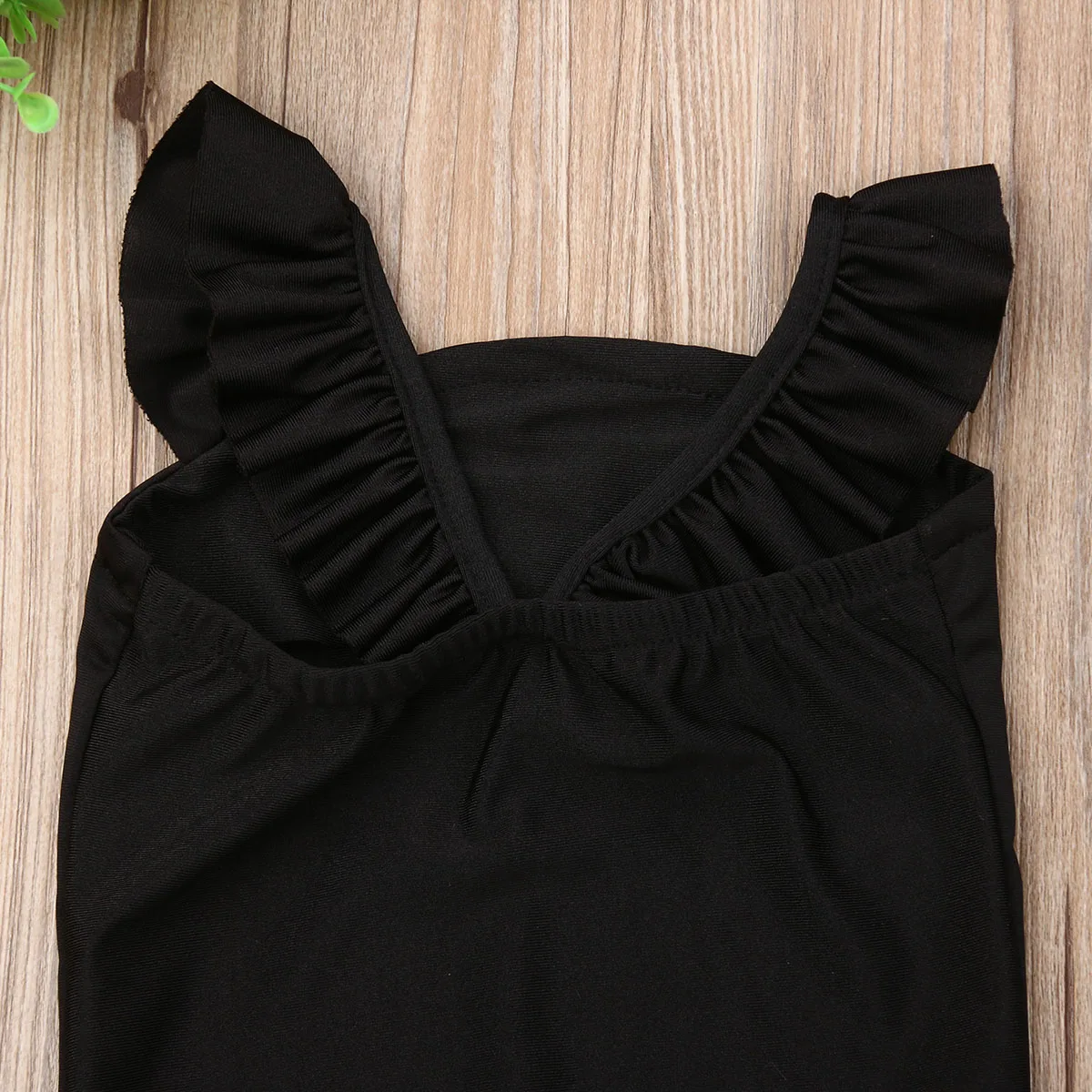 

2020 Summer New Cute Baby Girl One Piece Swimwear Mini Boss letter Swimsuit Ruffles Beach Bathing Suit Girl Beachwear 1-6T