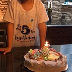 Новинка, детские летние футболки на день рождения для мальчиков и девочек, футболка с коротким рукавом, размеры, детская одежда для вечерние НКИ, футболки, топы