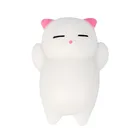 Kawaii Mochi ручной фиджет-игрушки, Сжимаемый милый кот, сжимаемая Забавная детская кавайная игрушка, снятие стресса, Декор, антистрессовый мяч