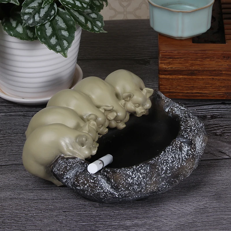 Оригинальная домашняя офисная пепельница для домашних животных мебель офиса