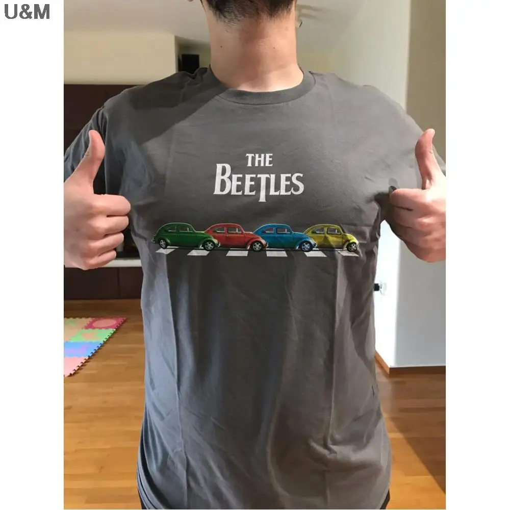 2020 футболка с рисунком из мультфильма Мужская черная плюс размер 3XL принтом жуков