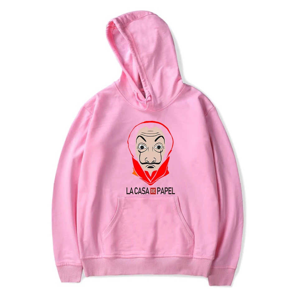 

TV series Money Heist La Casa de Papel House of Paper print Hooded sweatshirt Women/Men Clothes Hoodies sweatshirt Hot Sale Tops