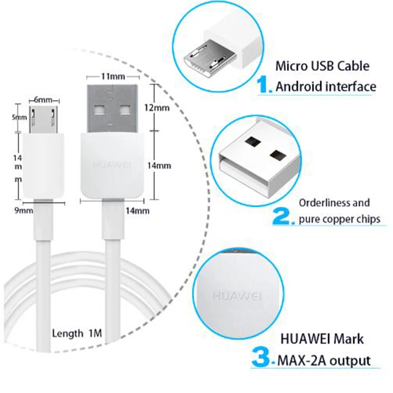Сетевое зарядное устройство QC 2 0 9 В А Micro USB кабель для быстрой зарядки и передачи