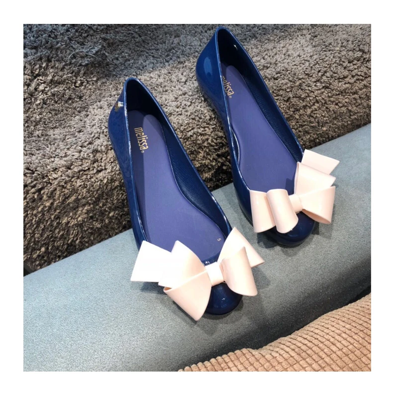 Melissa Mel/Новинка 2019 года милые женские сандалии на плоской подошве Брендовая обувь