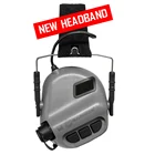 EARMOR M31 MOD3 тактический гарнитура Шум снижение серый противошумные Новый ободок военный анти-шумный съемки наушники