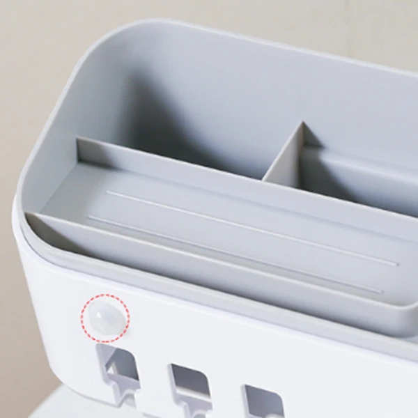 

Smart Toothbrush Disinfection Machine Free Hole for Bathroom Disinfection Toothbrush Holder Smart Toothbrush Disinfection Holder