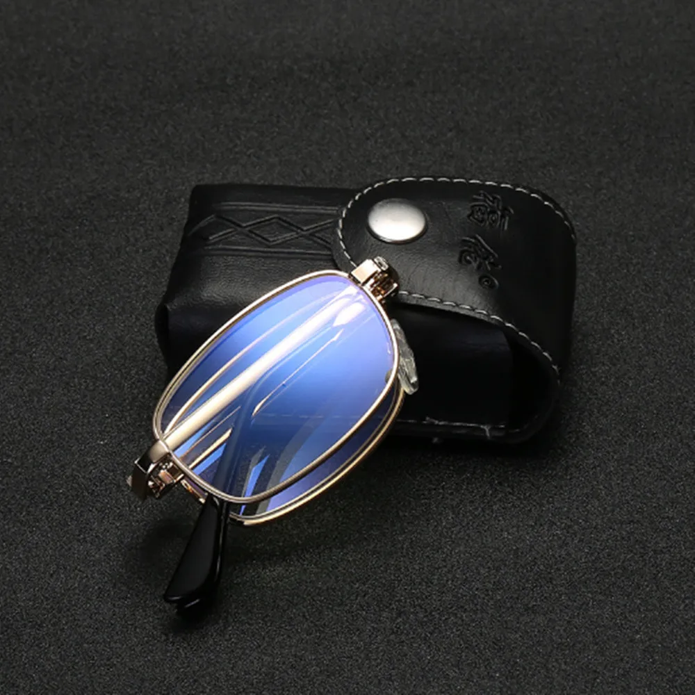 

Men Women Anti-blue light Collapsible Reading Glasses +1.0 to +4.0 YJ010