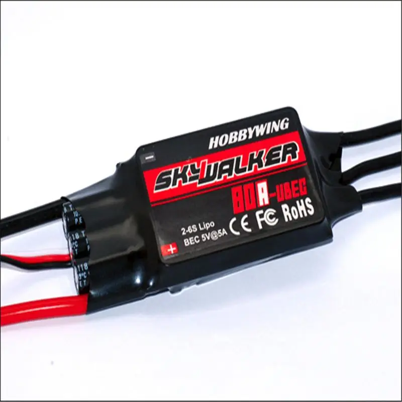 Бесщеточный Регулятор Скорости HOBBYWING Skywalker 12A 15A 20A 30A 40A 50A 60A 80A ESC UBEC для