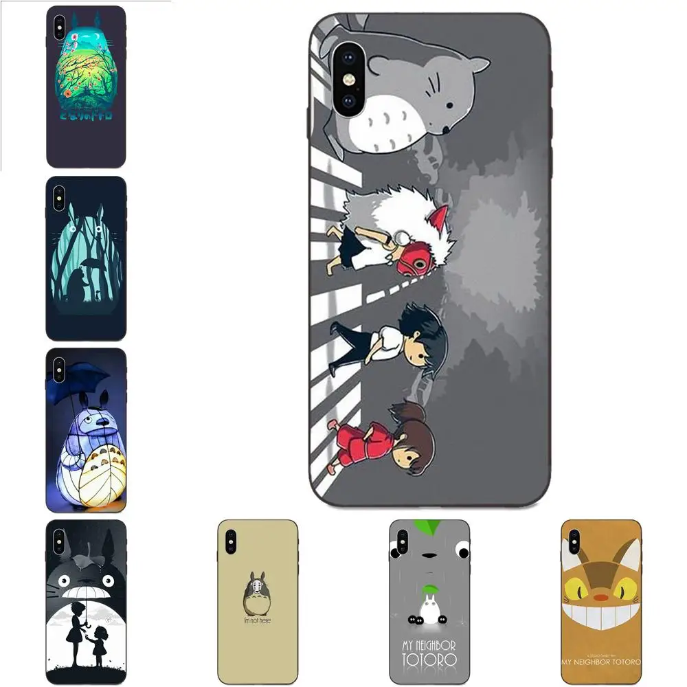 Fundas Kawaii с изображением героя мультфильма Мой сосед Тоторо для Huawei nova 2 2S 3i 4 4e 5i Y3 Y5