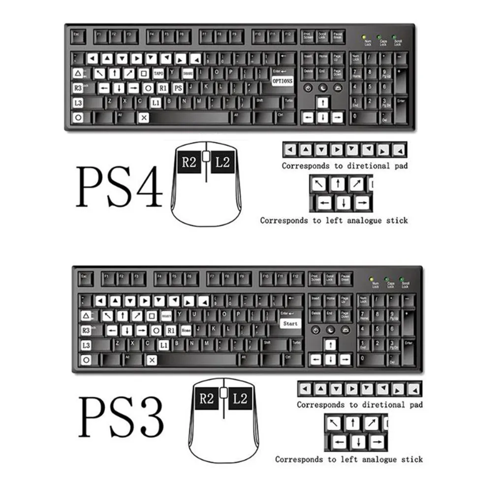 Адаптер для игровых контроллеров KX USB конвертер видеоигр клавиатуры мыши Switch/Xbox