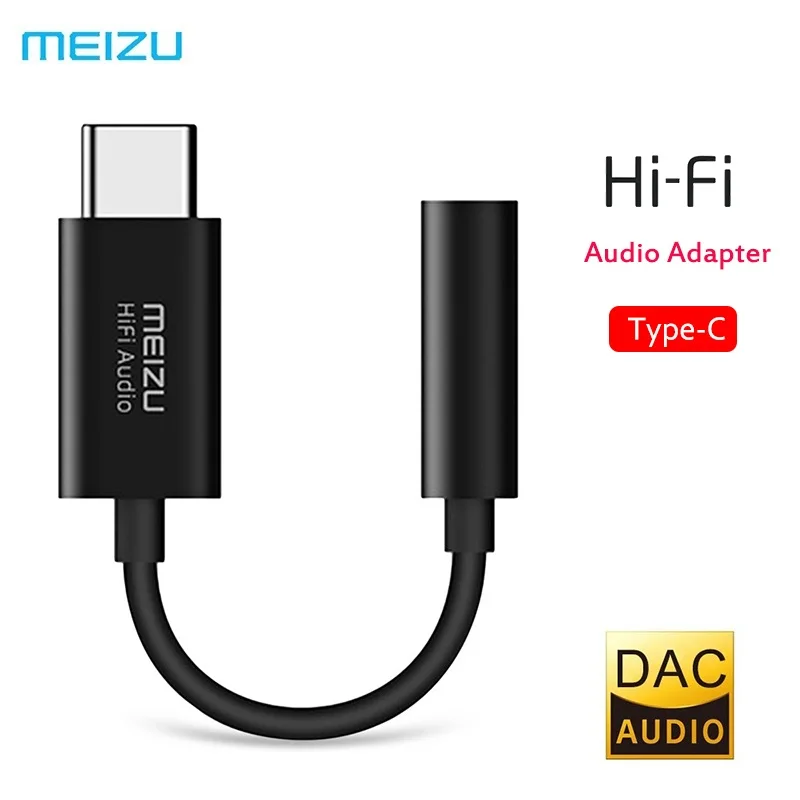 Усилитель для наушников MEIZU HIFI DAC PRO 3 5 мм Type C декодирование аудио адаптер 32 бит/384k
