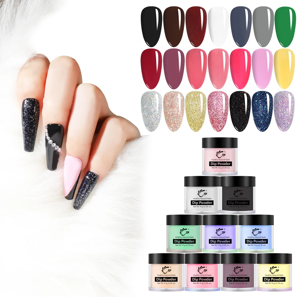 Набор для дизайна ногтей Dip Powder 10 г/0 35 унций без лампы голографический