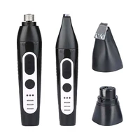 pet nail polisher and trimmer two in one low noise rechargeable usb high efficiency dog nail polisher cat hair trimming scissors