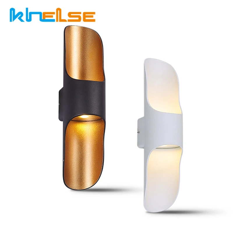 Современный наружный светодиодный настенный светильник водонепроницаемый для