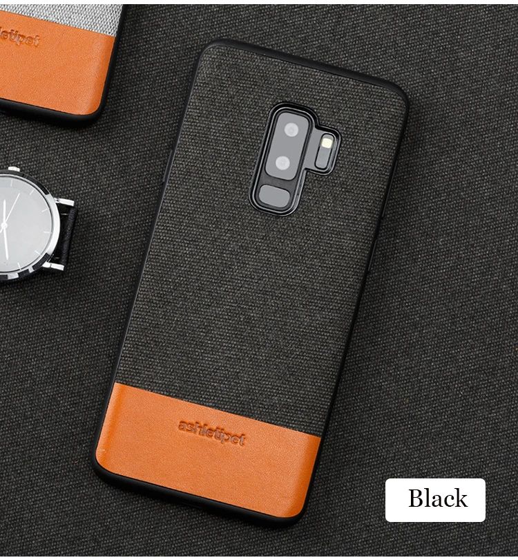 Ткань с вышивкой из воловьей кожи, чехол для телефона для samsung Galaxy S10 s9 s8 Plus s7 s10E Крышка для a50 a70 a80 a30 a9 a8 a7 Примечание 10 плюс 9 8