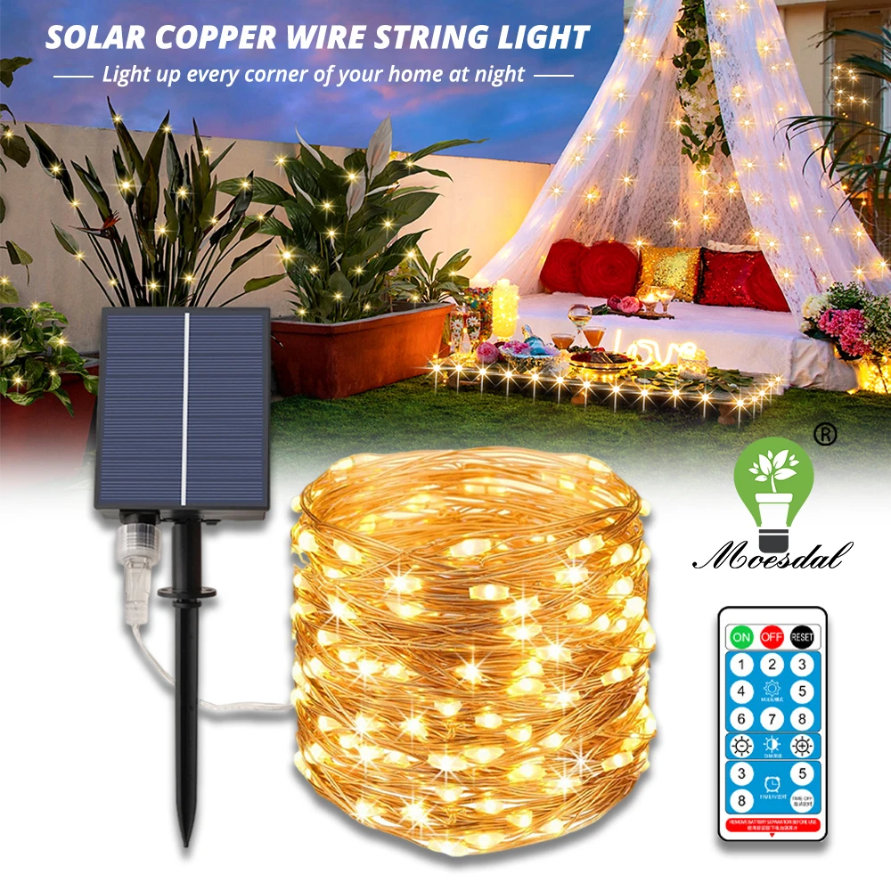 Светодиодный открытый солнечный светильник строка инфракрасный затемнения s