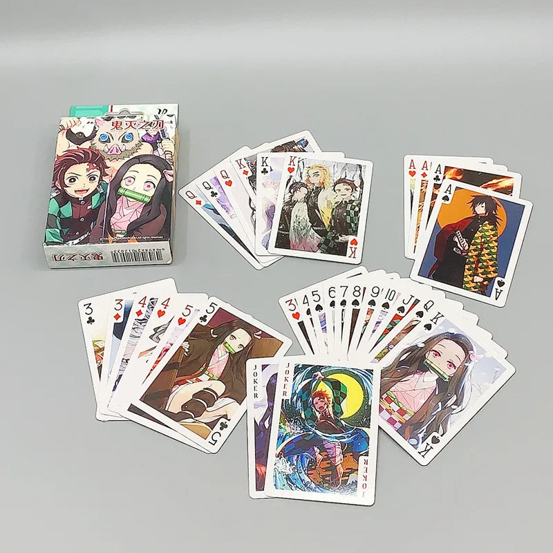 Новый аниме демон убийца Косплэй игральные карты 54 листов Card Captor для взрослых