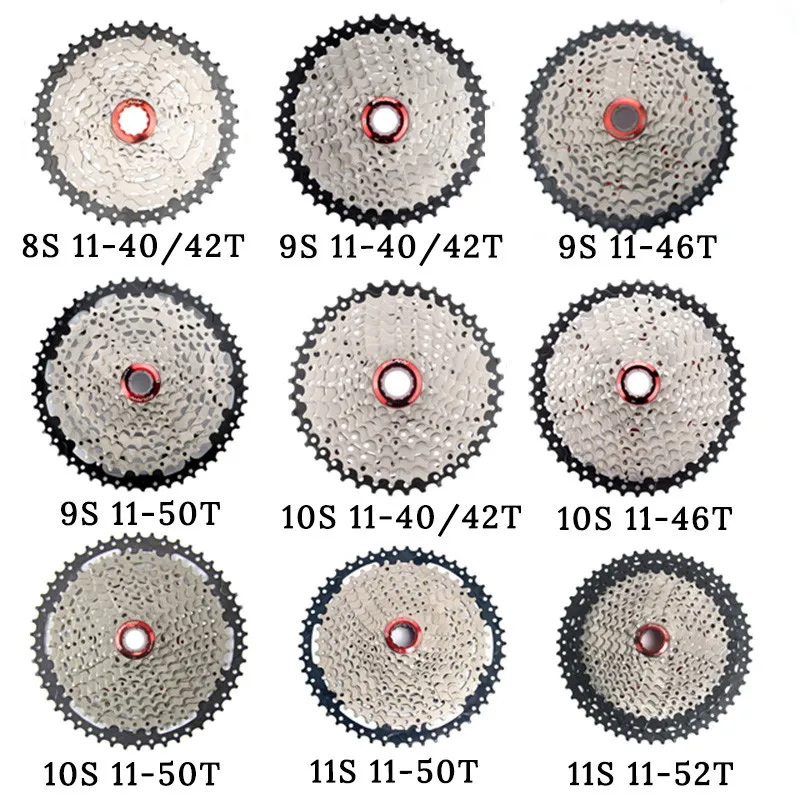 Горный велосипед свободное колесо 8 9 10 11 скорость 40 42 46 50T маховик для XT SLX Sram