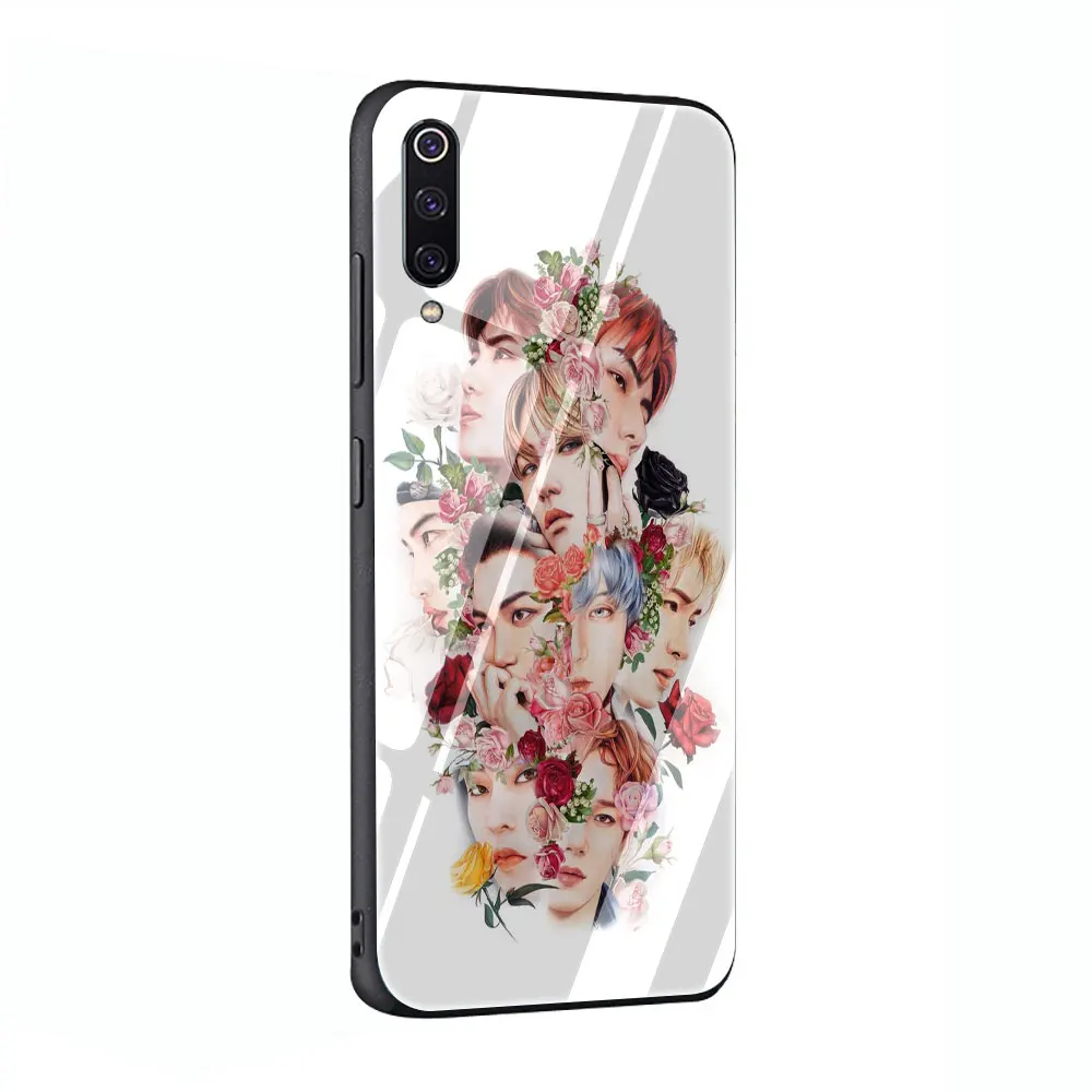 G1 EXO band k-pop kpop чехол из закаленного стекла для телефона Xiaomi mi 8 9 Red mi 4X 6A Note 5 6 7 Pro Pocophone F1 - Цвет: G1
